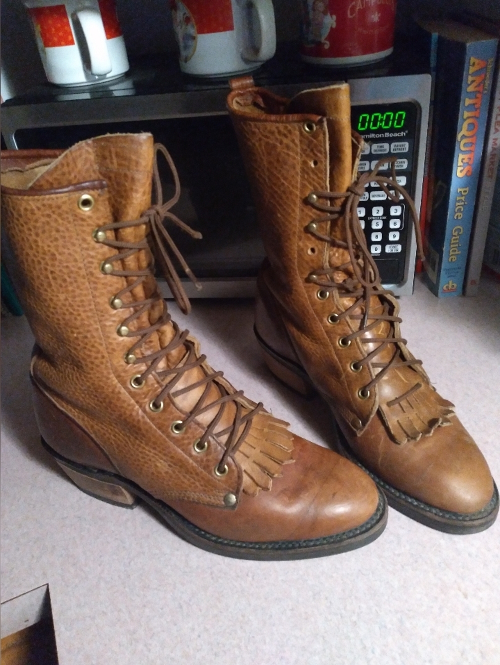 Vintage J.Chisholm Kiltie Packer Boots